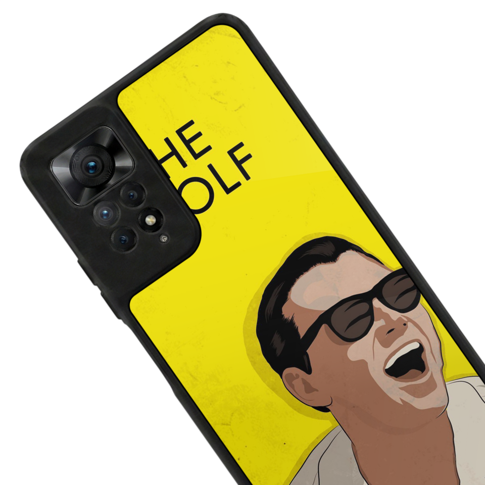 Xiaomi Redmi Note 11 Pro Uyumlu TheWolf Tasarımlı Glossy Premium Kılıf