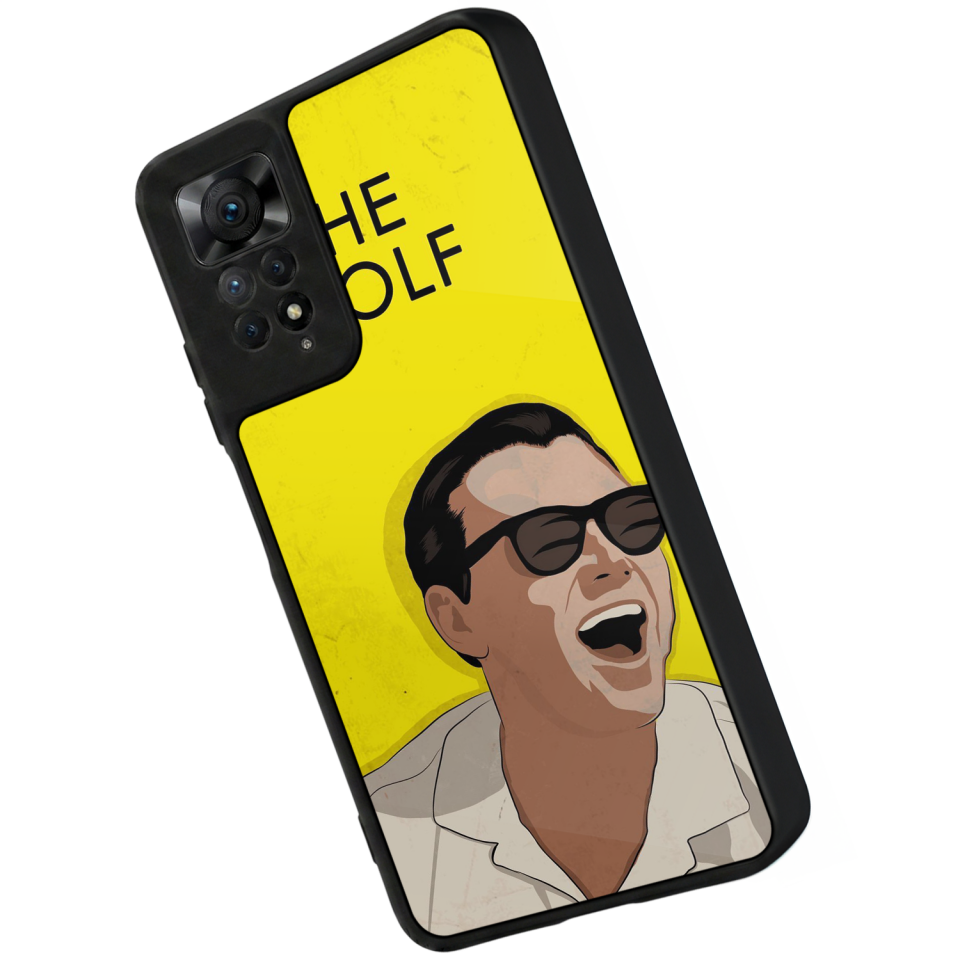 Xiaomi Redmi Note 11 Pro Uyumlu TheWolf Tasarımlı Glossy Premium Kılıf