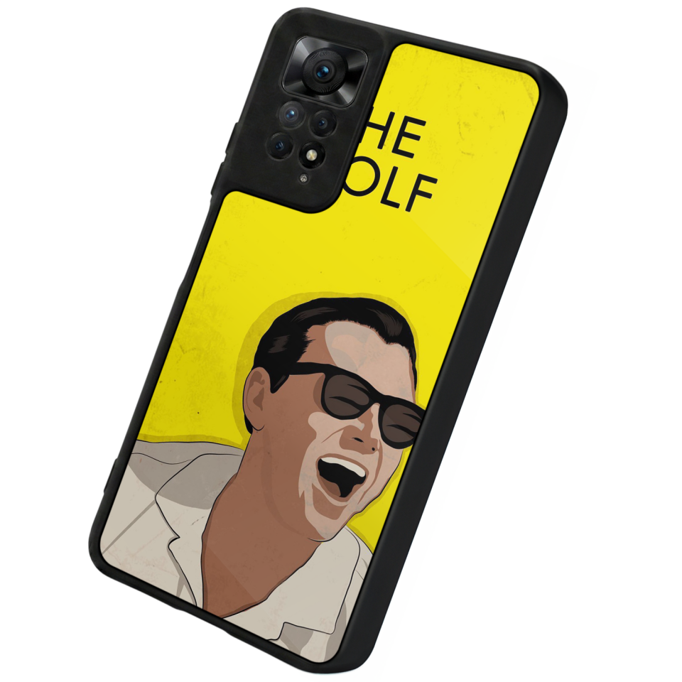 Xiaomi Redmi Note 11 Pro Uyumlu TheWolf Tasarımlı Glossy Premium Kılıf