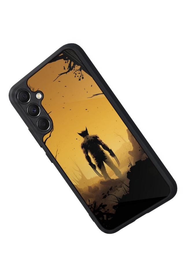 Samsung Galaxy M34 Uyumlu Wolverine Tasarımlı Glossy Premium Kılıf