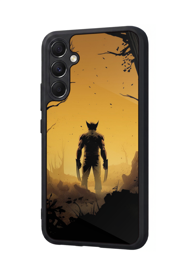 Samsung Galaxy M34 Uyumlu Wolverine Tasarımlı Glossy Premium Kılıf