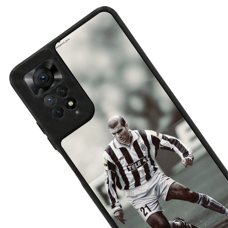 Xiaomi Redmi Note 12 Pro Uyumlu Zidane Tasarımlı Glossy Premium Kılıf