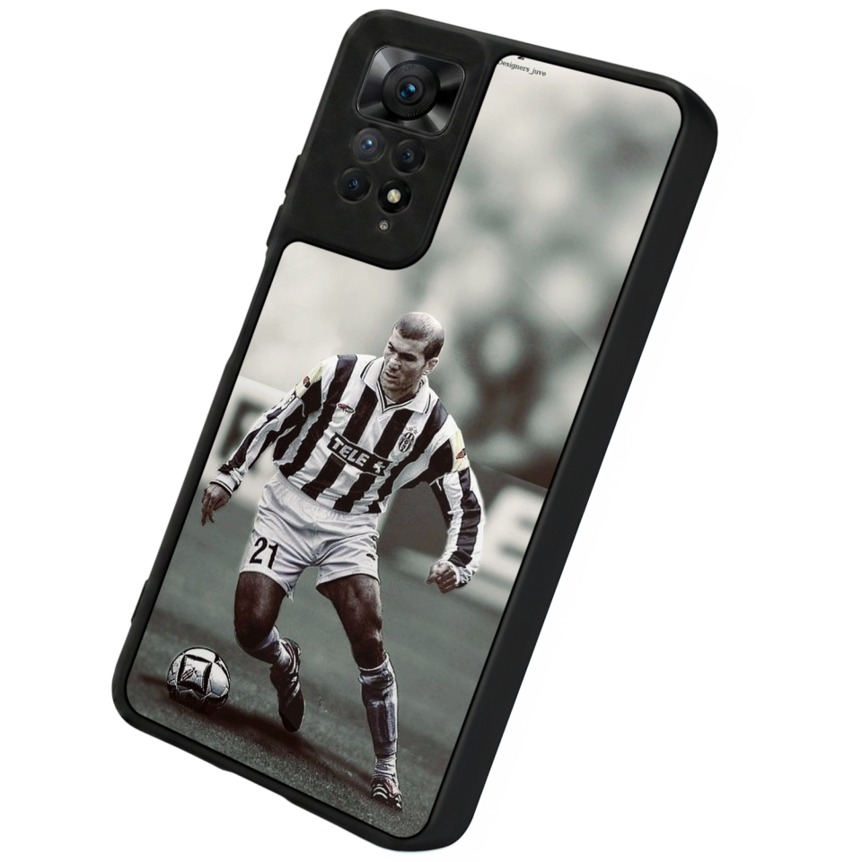 Xiaomi Redmi Note 12 Pro Uyumlu Zidane Tasarımlı Glossy Premium Kılıf