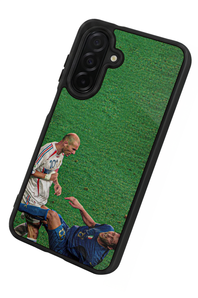 Samsung Galaxy A26 Uyumlu Zidane Tasarımlı Glossy Premium Kılıf