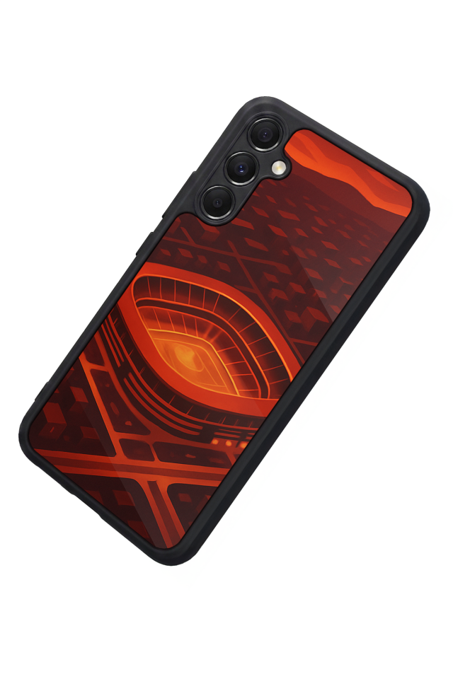 Samsung Galaxy M34 Uyumlu Aslan Tasarımlı Glossy Premium Kılıf