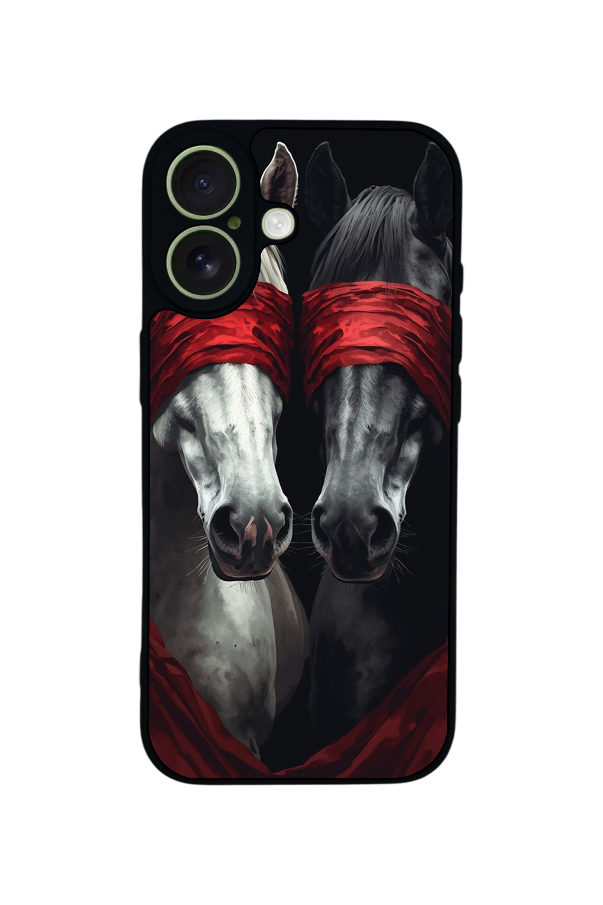 iPhone 17 Uyumlu At Horse Tasarımlı Glossy Premium Kılıf