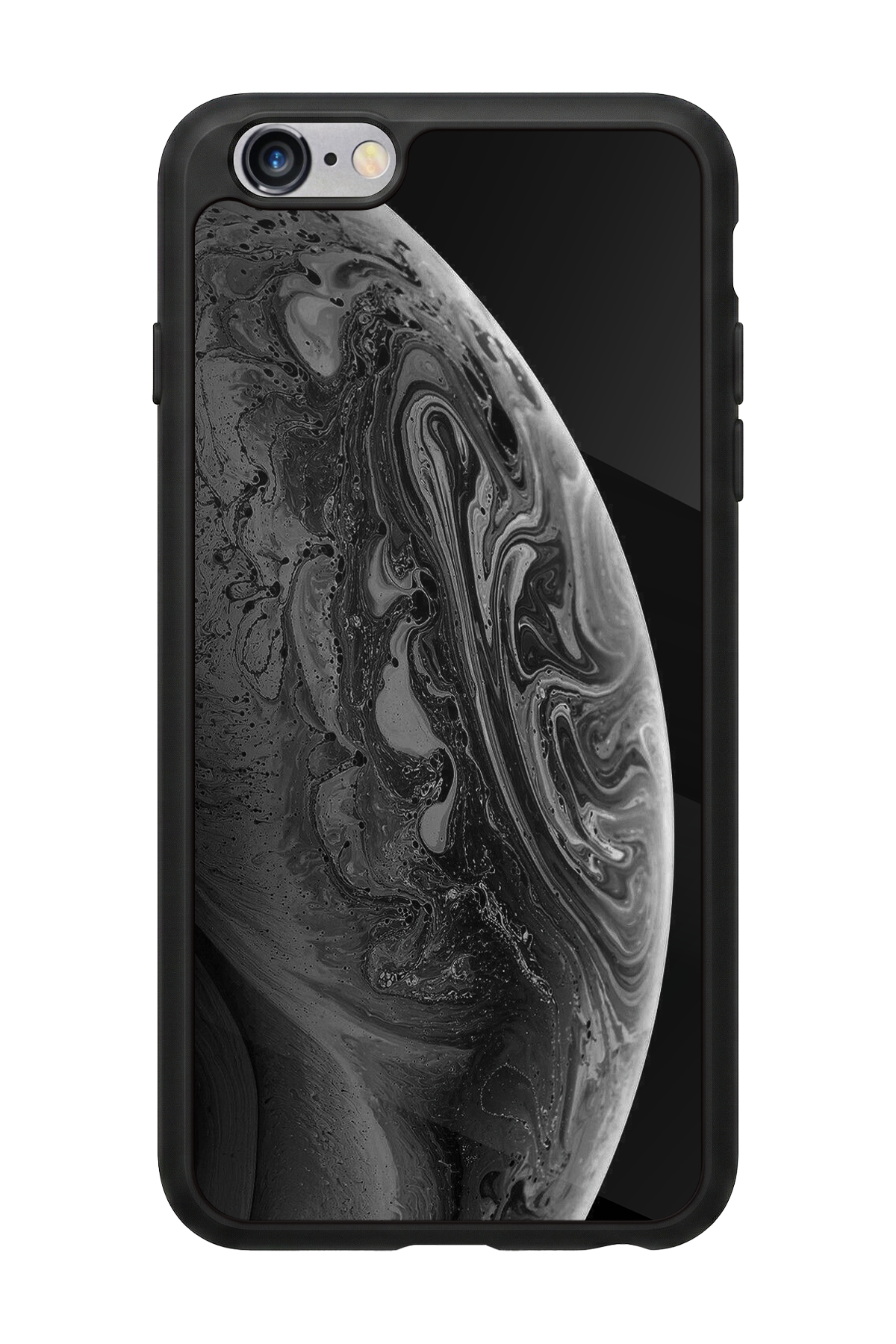 iPhone 6s Plus Uyumlu Ay Tasarımlı Glossy Premium Kılıf