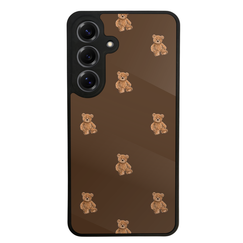 Samsung Galaxy S25 Uyumlu Ayı Tasarımlı Glossy Premium Kılıf