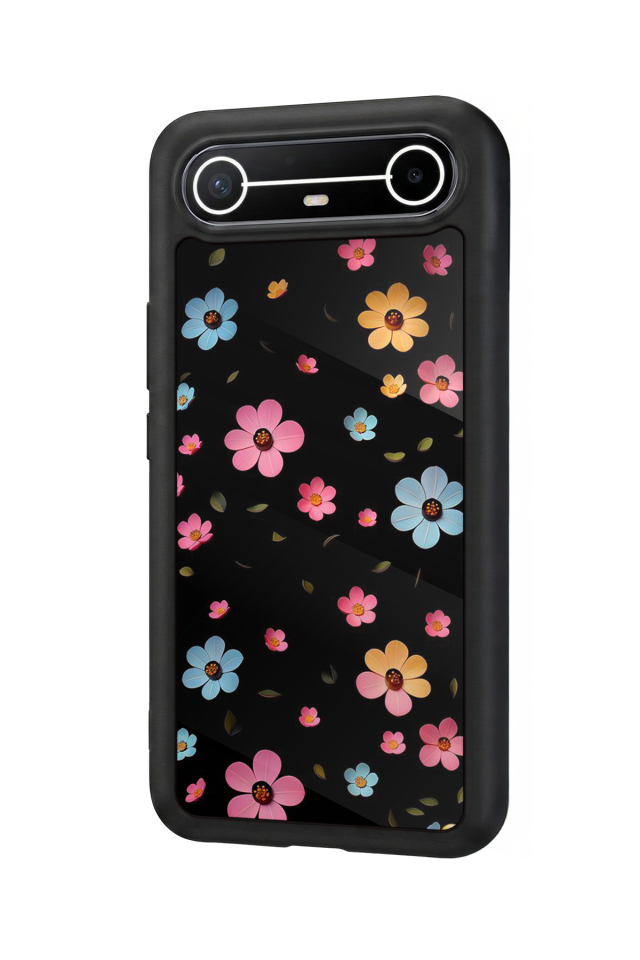 Tecno Spark Slim 5G Uyumlu Cicek Tasarımlı Glossy Premium Kılıf