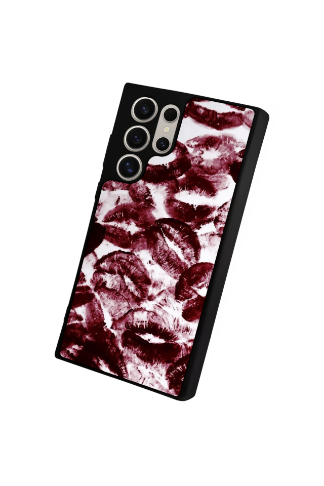 Samsung Galaxy S24 Ultra Uyumlu Dudak Tasarımlı Glossy Premium Kılıf