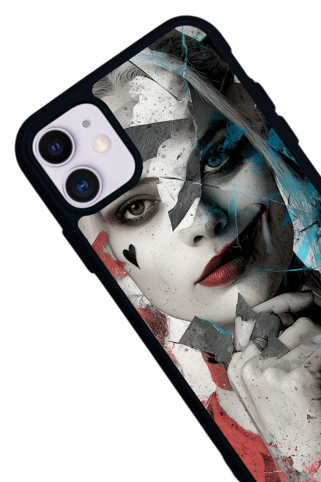 iPhone 11 Uyumlu HarleyQueen Tasarımlı Glossy Premium Kılıf