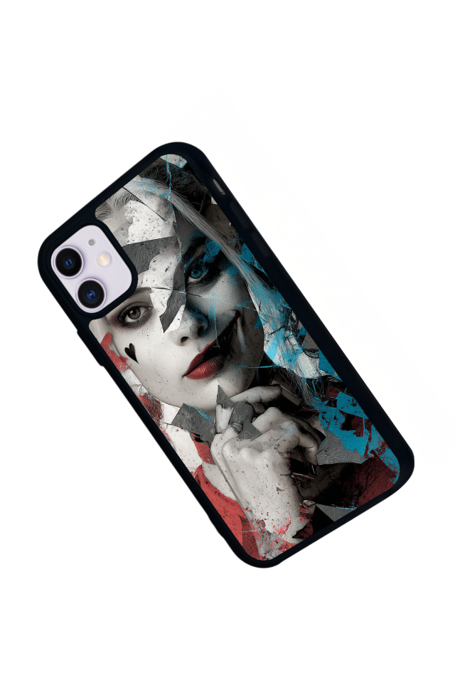 iPhone 11 Uyumlu HarleyQueen Tasarımlı Glossy Premium Kılıf