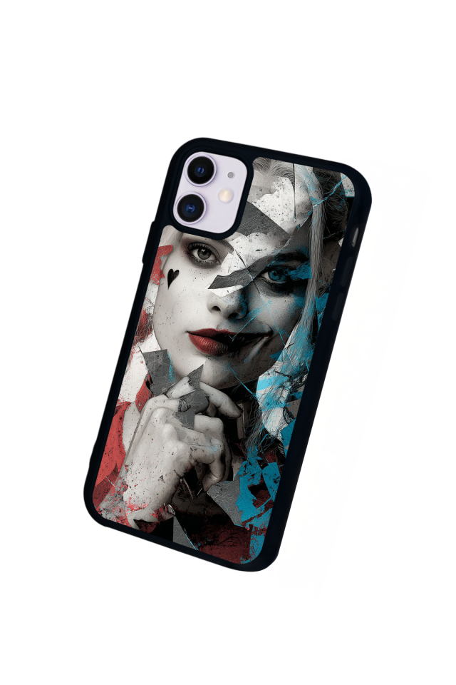 iPhone 11 Uyumlu HarleyQueen Tasarımlı Glossy Premium Kılıf