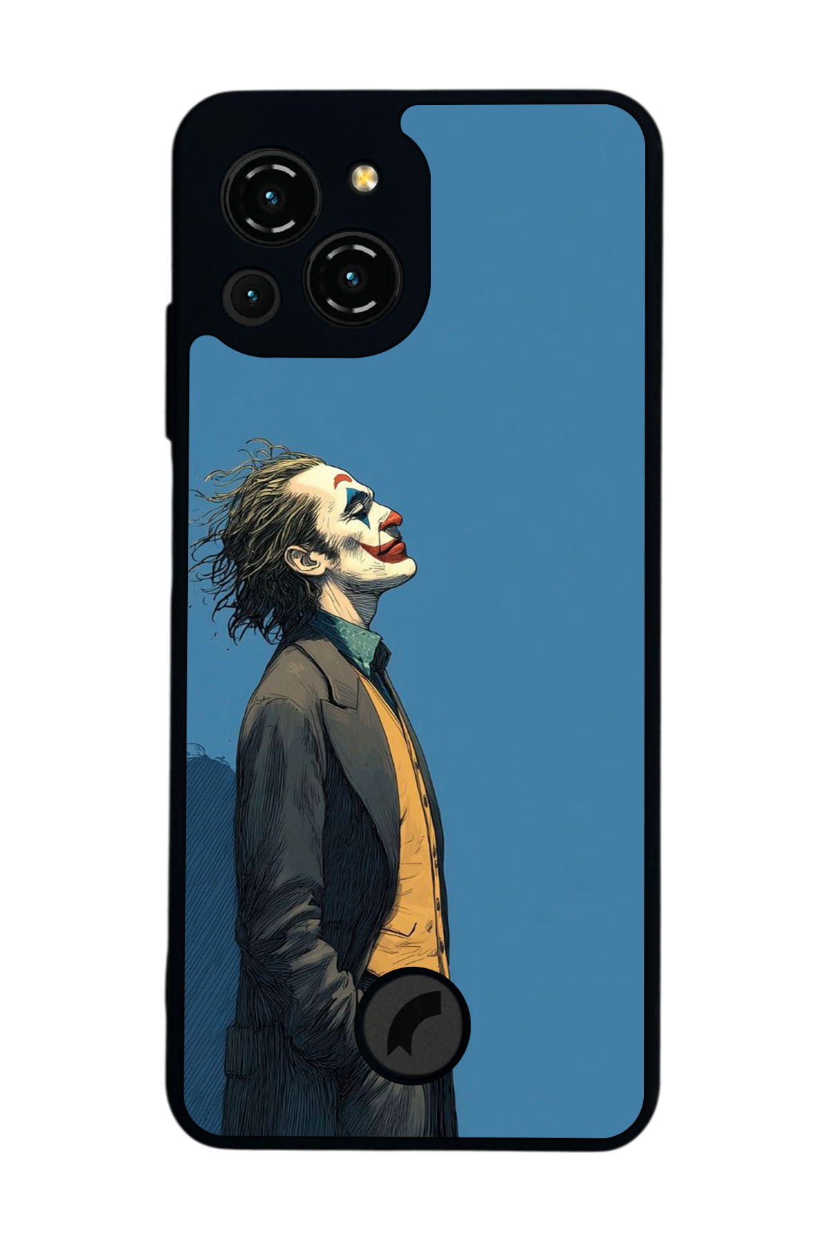 Reeder S23 Pro Max Uyumlu Joker Tasarımlı Glossy Premium Kılıf