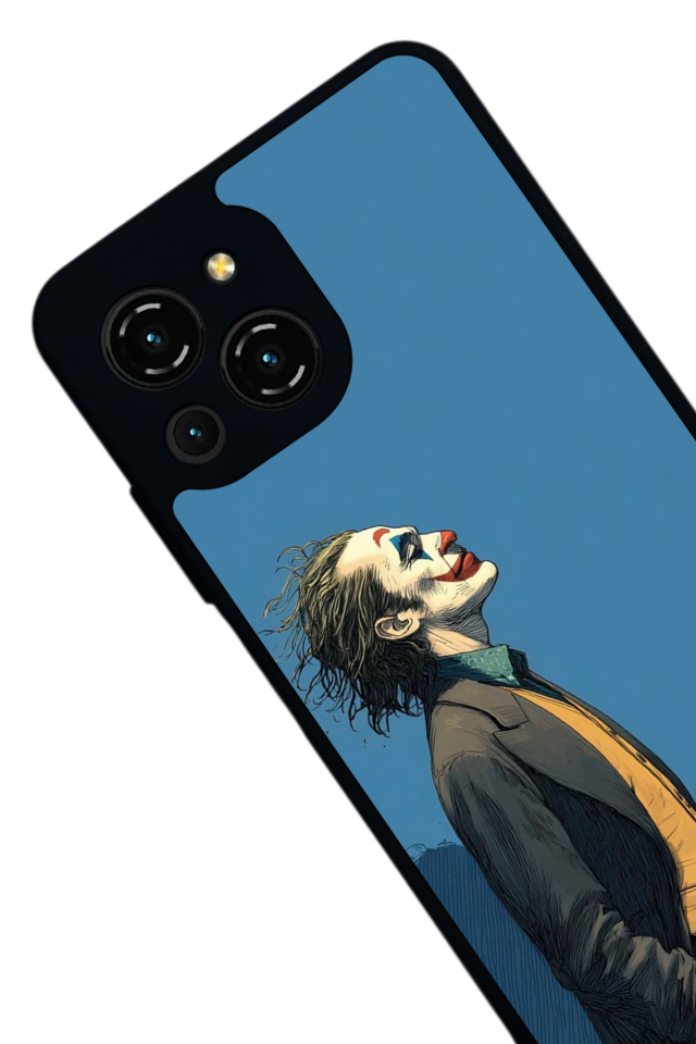 Reeder S23 Pro Max Uyumlu Joker Tasarımlı Glossy Premium Kılıf