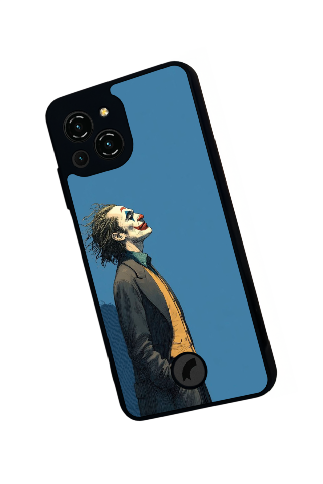 Reeder S23 Pro Max Uyumlu Joker Tasarımlı Glossy Premium Kılıf