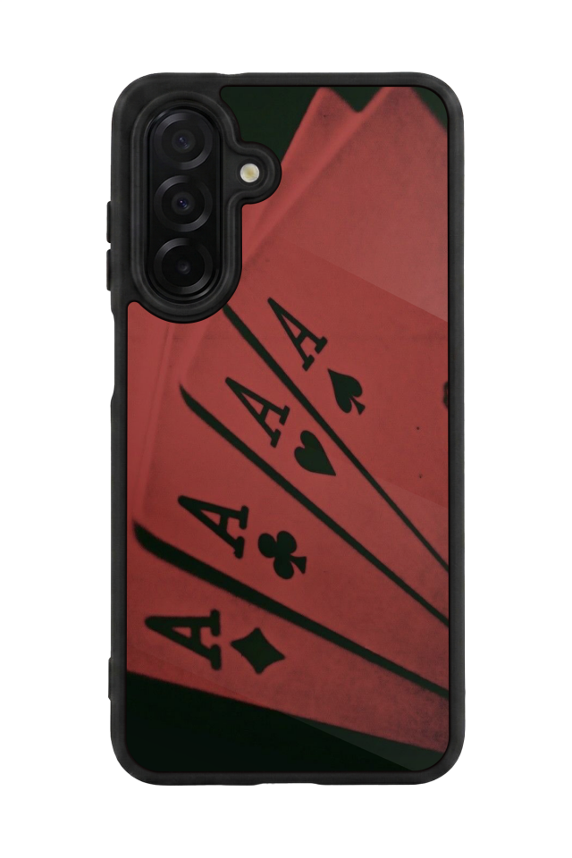 Samsung Galaxy A36 Uyumlu Kart Tasarımlı Glossy Premium Kılıf