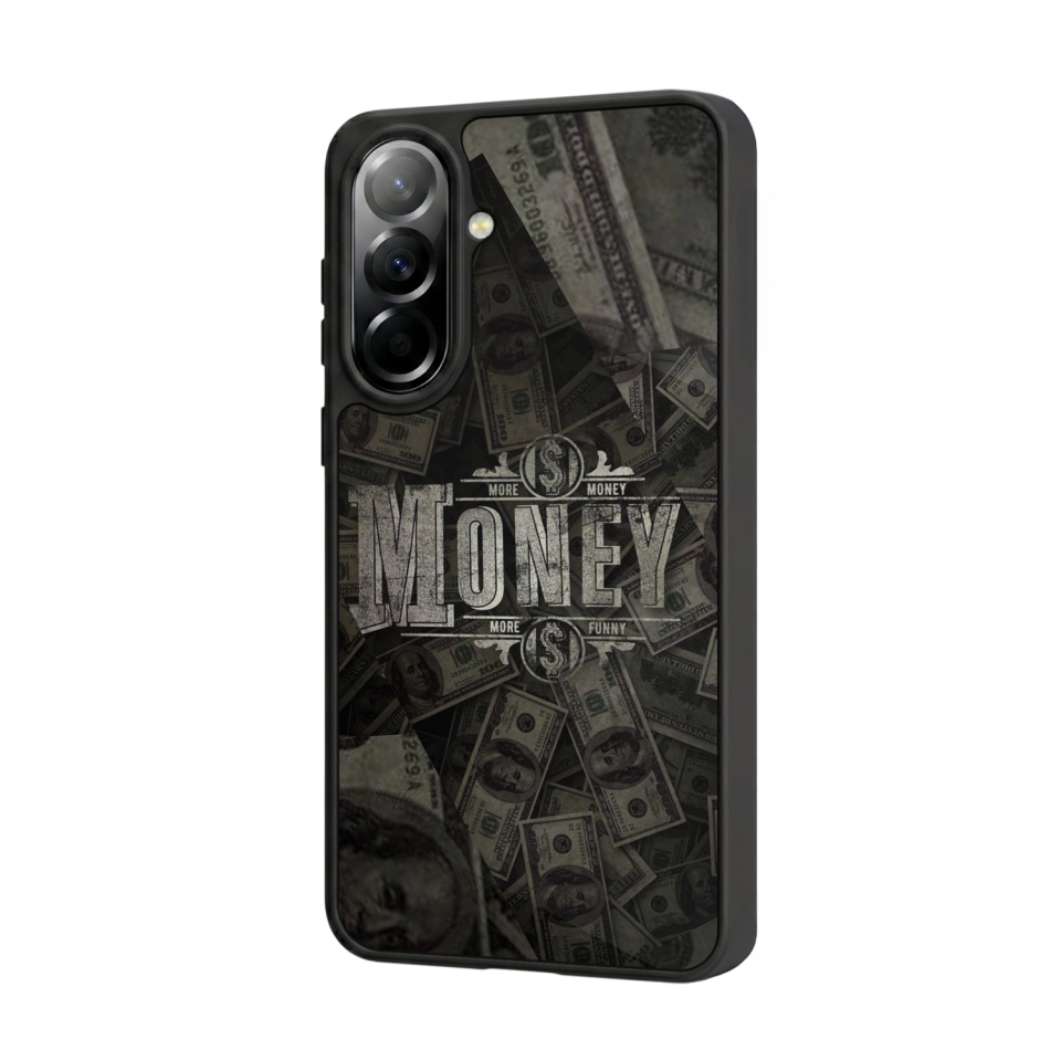 Samsung Galaxy A57 Uyumlu Money Para Tasarımlı Glossy Premium Kılıf