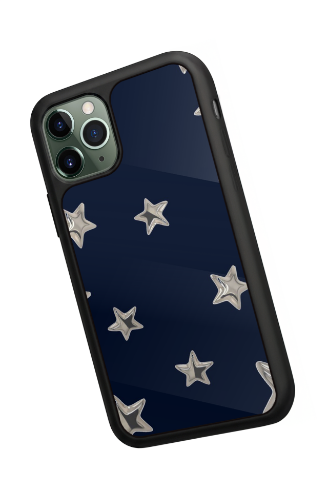 iPhone 11 Pro Uyumlu Retro Yildizlar Tasarımlı Glossy Premium Kılıf