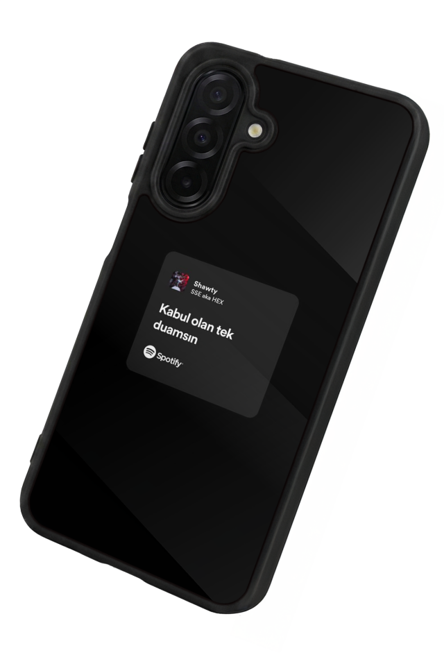 Samsung Galaxy A56 Uyumlu Sarki Sozleri Tasarımlı Glossy Premium Kılıf