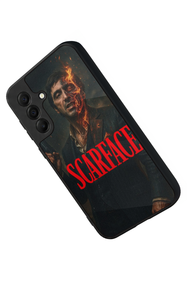 Samsung Galaxy A17 Uyumlu Scarface Tasarımlı Glossy Premium Kılıf