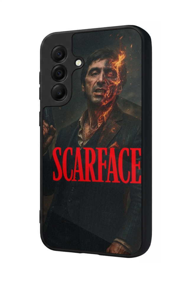 Samsung Galaxy A17 Uyumlu Scarface Tasarımlı Glossy Premium Kılıf