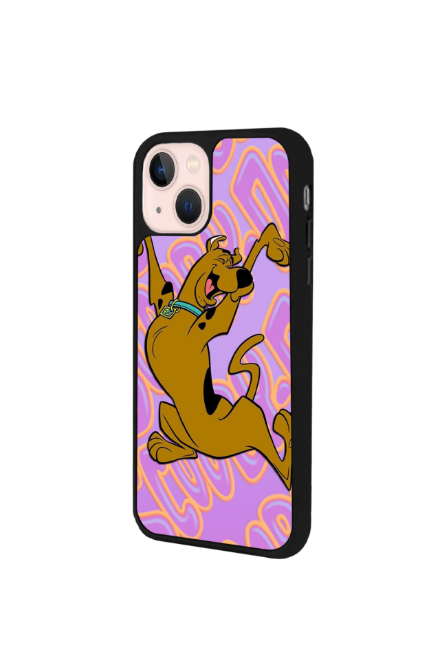 iPhone 15 Uyumlu Scooby Doo Tasarımlı Glossy Premium Kılıf