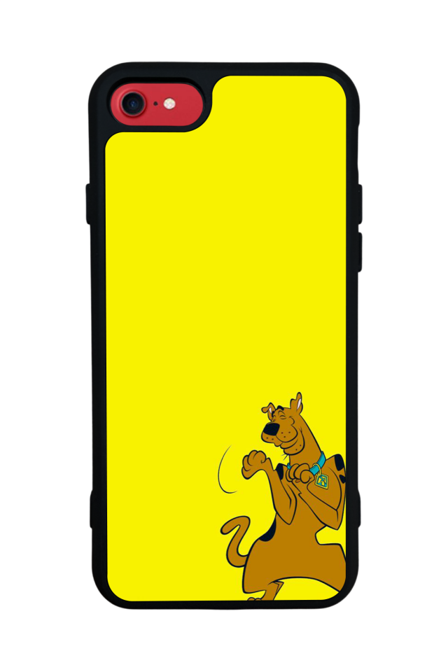 iPhone SE Uyumlu Scooby Doo Tasarımlı Glossy Premium Kılıf
