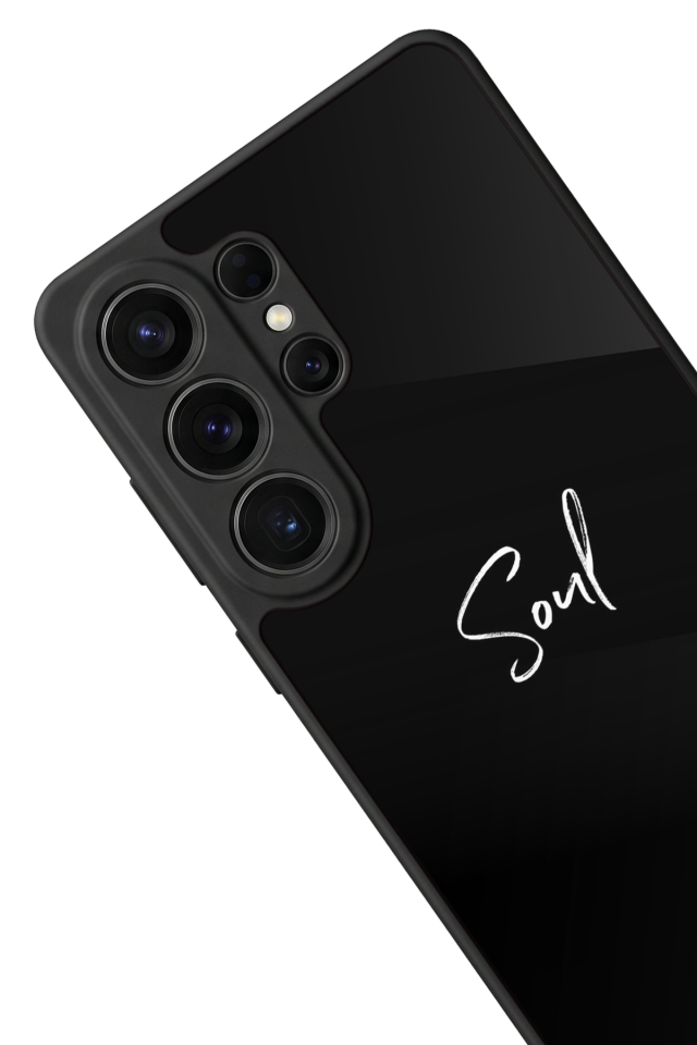 Samsung Galaxy S26 Ultra Uyumlu SOUL Tasarımlı Glossy Premium Kılıf