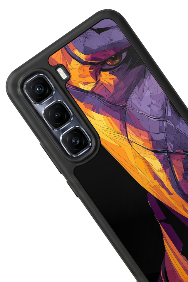 Infinix Hot 60 Pro Plus Uyumlu Thanos Tasarımlı Glossy Premium Kılıf
