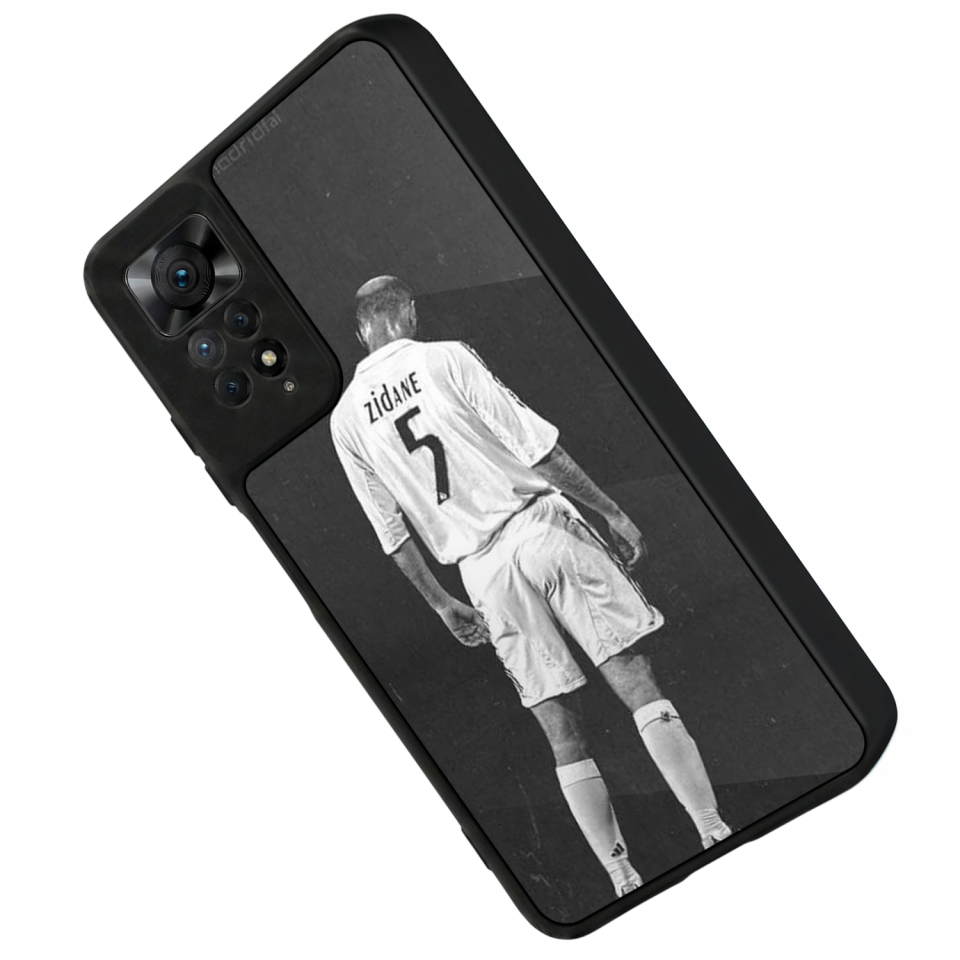 Xiaomi Redmi Note 12 Pro Uyumlu Zidane Tasarımlı Glossy Premium Kılıf