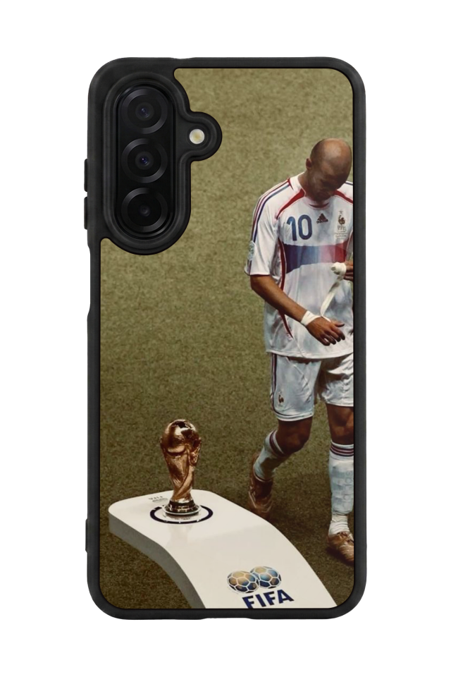 Samsung Galaxy A26 Uyumlu Zidane Tasarımlı Glossy Premium Kılıf