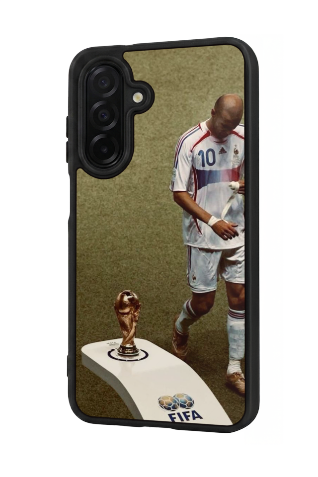 Samsung Galaxy A26 Uyumlu Zidane Tasarımlı Glossy Premium Kılıf