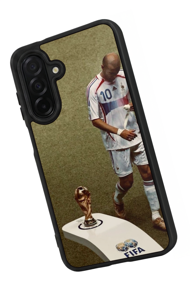 Samsung Galaxy A26 Uyumlu Zidane Tasarımlı Glossy Premium Kılıf