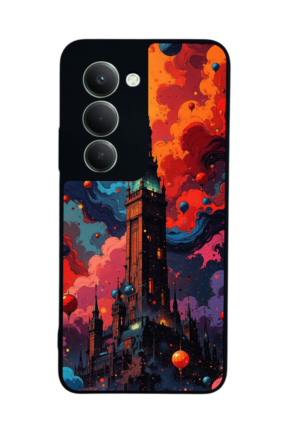 Xiaomi Redmi 15 5G Uyumlu Abstract Tasarımlı Glossy Premium Kılıf