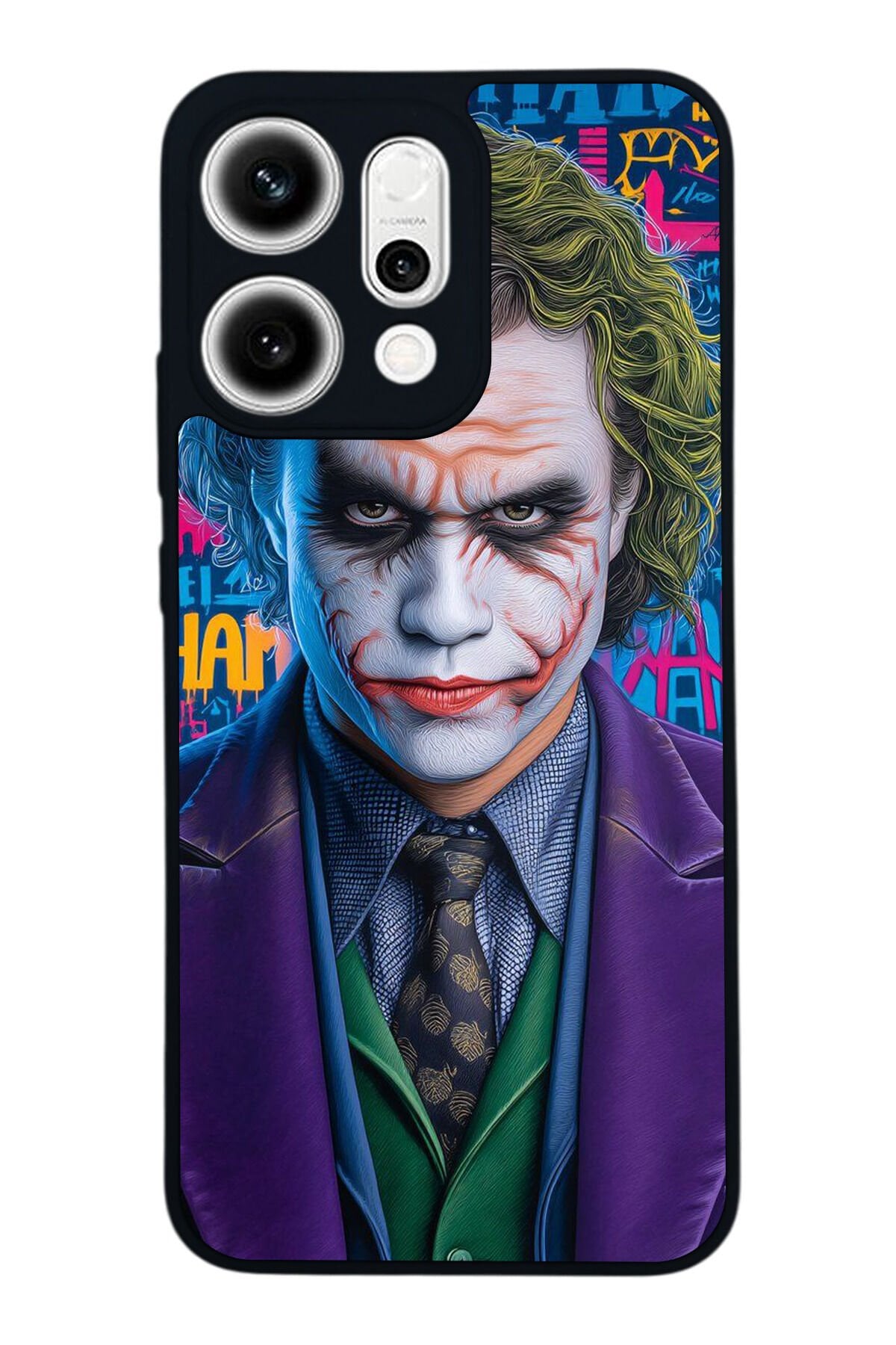 Oppo Reno 14 Uyumlu Joker Tasarımlı Glossy Premium Kılıf