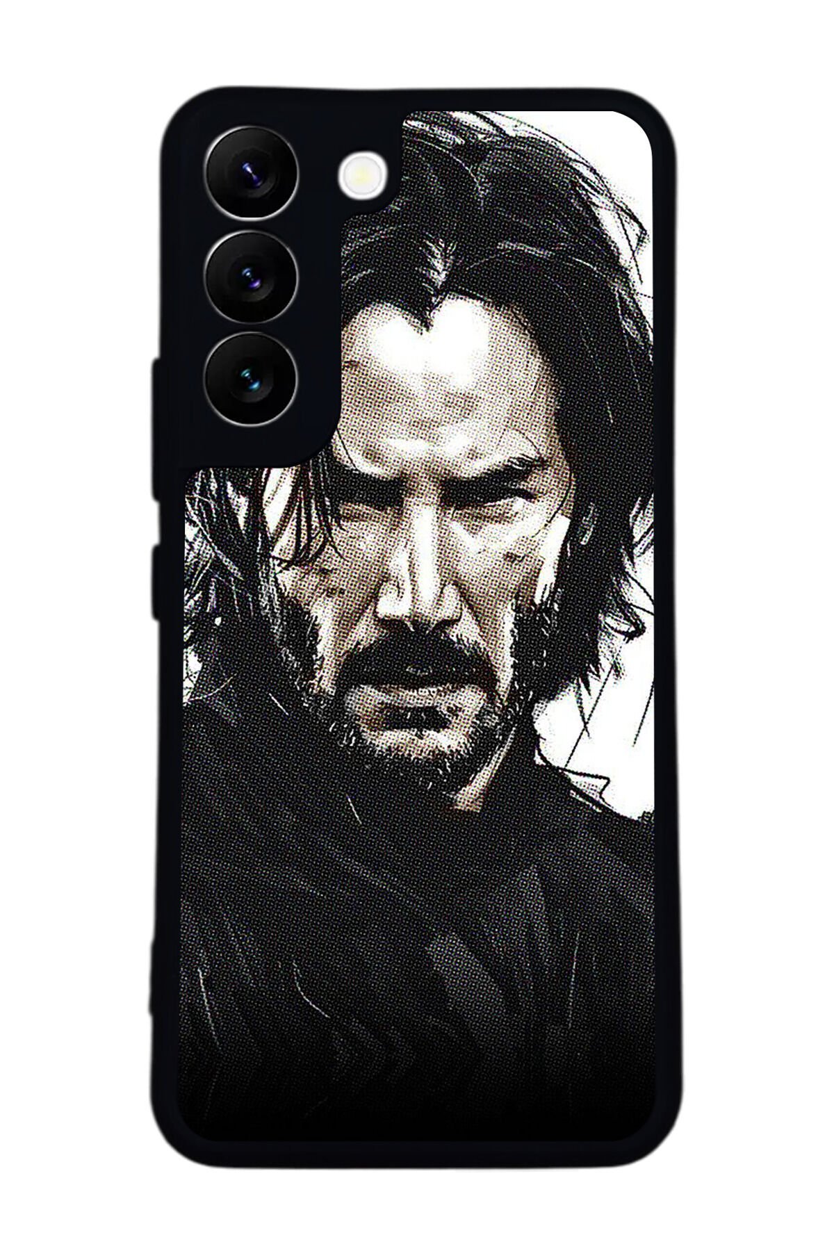 Samsung Galaxy S22 Uyumlu JohnWick Tasarımlı Glossy Premium Kılıf