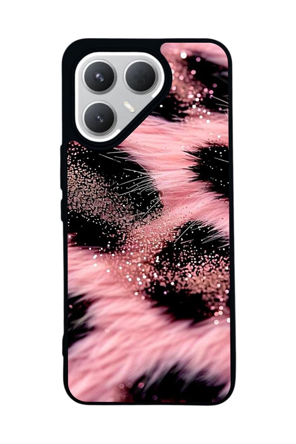 Tecno Pova 7 Pro Mat Uyumlu Siyah Kılıf – Yumuşak Silikon, Koruyucu, Şok Emici Kapak