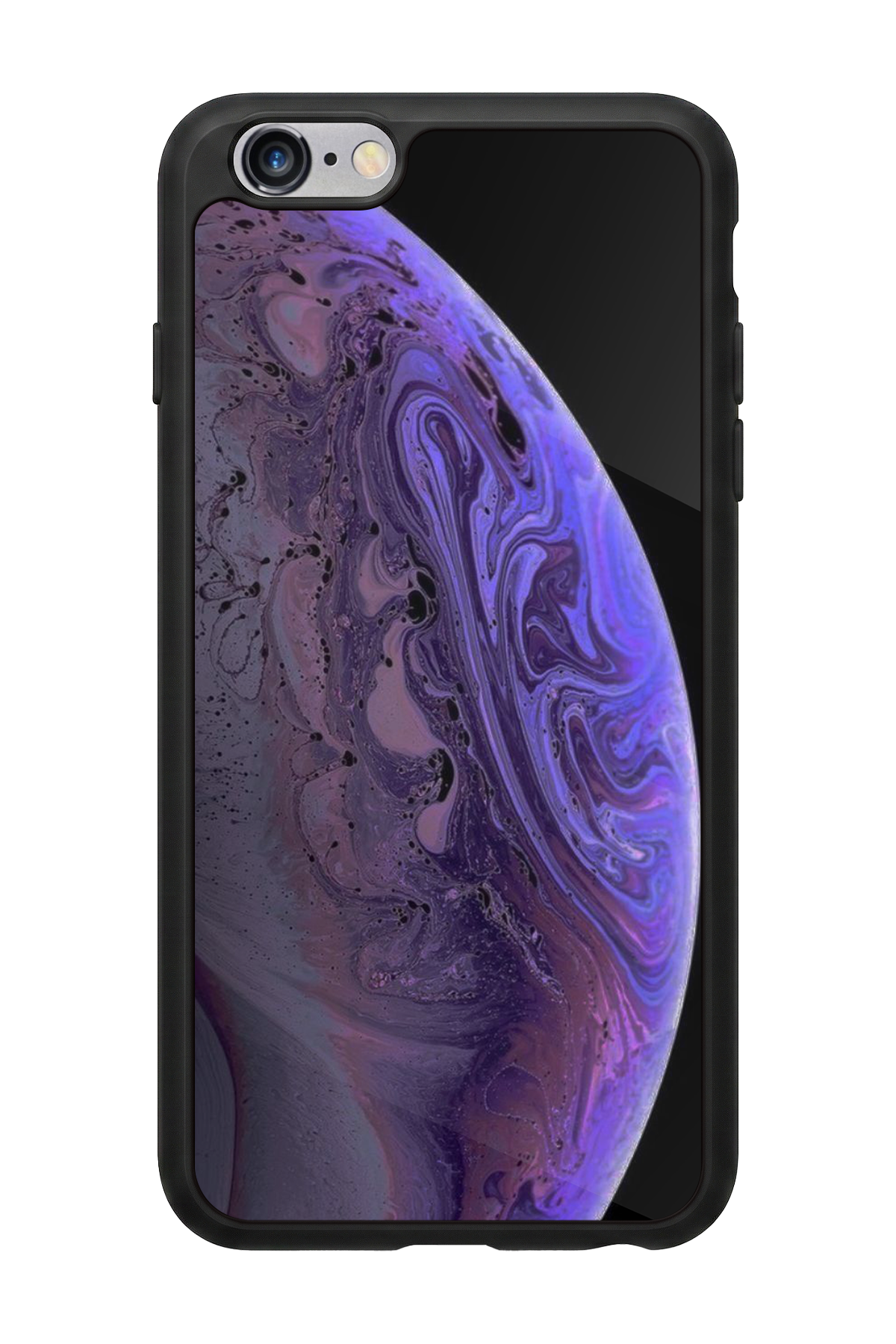 iPhone 6s Plus Uyumlu Ay Tasarımlı Glossy Premium Kılıf