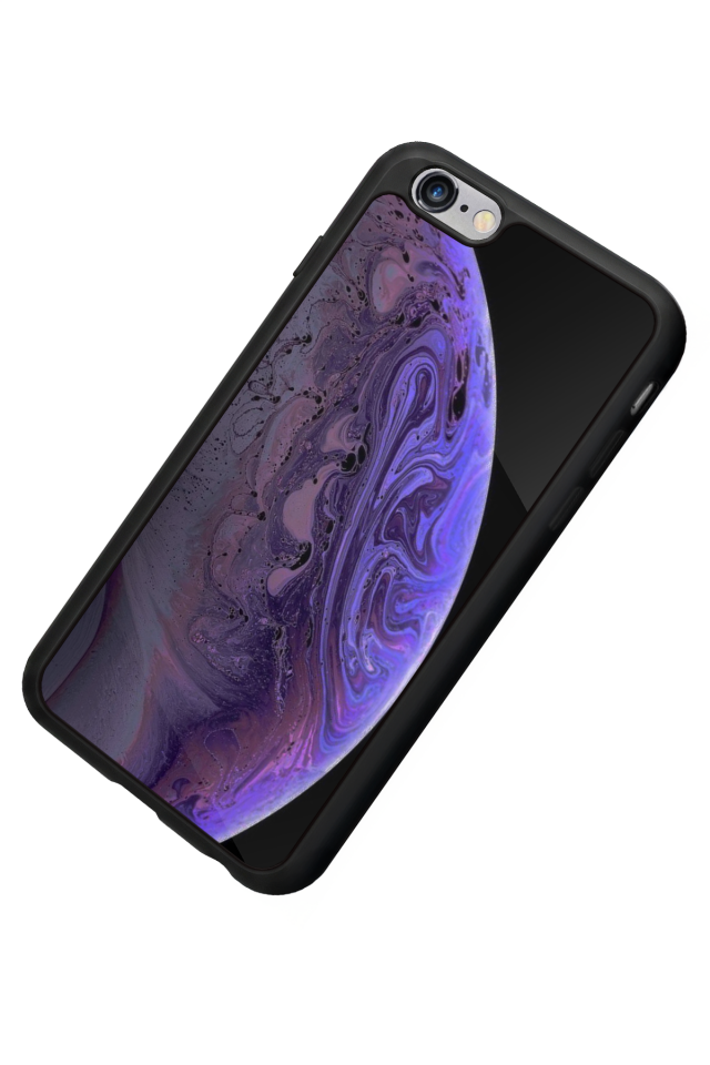 iPhone 6s Plus Uyumlu Ay Tasarımlı Glossy Premium Kılıf