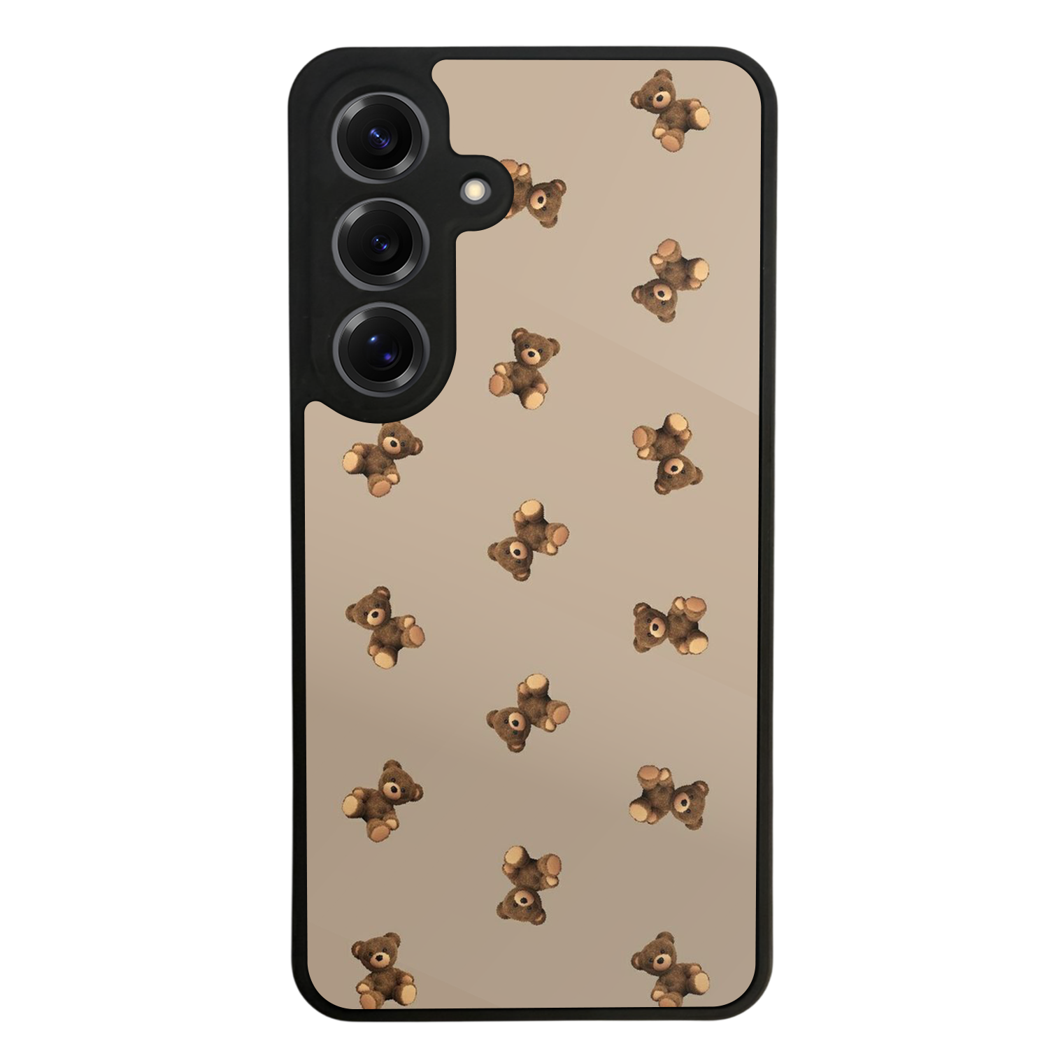 Samsung Galaxy S25 Uyumlu Ayı Tasarımlı Glossy Premium Kılıf