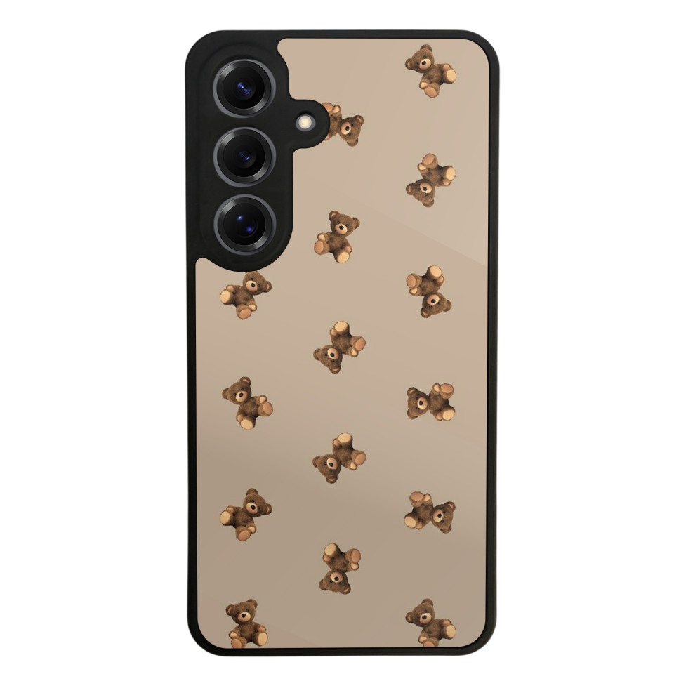 Samsung Galaxy S25 Uyumlu Ayı Tasarımlı Glossy Premium Kılıf