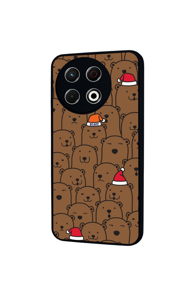 Tecno Spark 30 Pro Uyumlu Yılan Tasarımlı Glossy Premium Kılıf