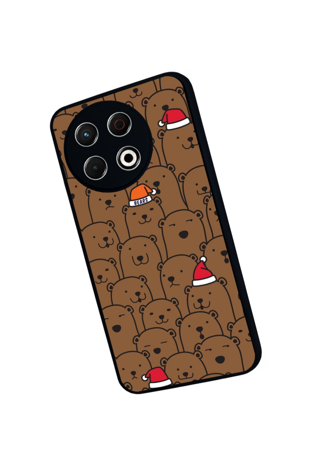 Tecno Spark 30 Pro Uyumlu Yılan Tasarımlı Glossy Premium Kılıf