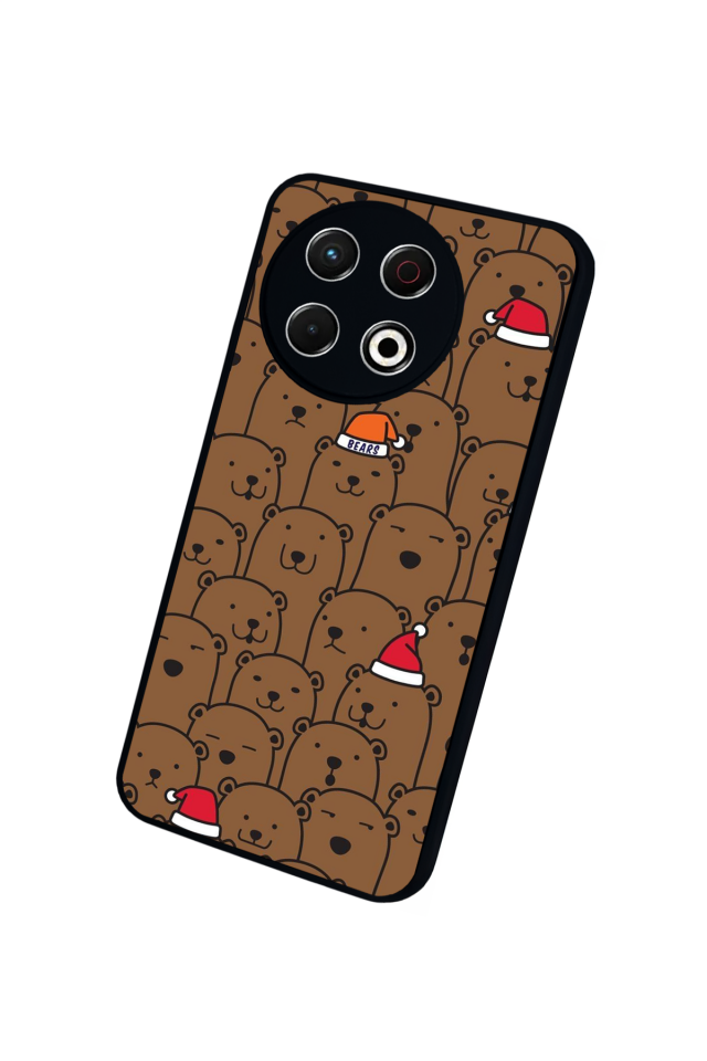 Tecno Spark 30 Pro Uyumlu Yılan Tasarımlı Glossy Premium Kılıf