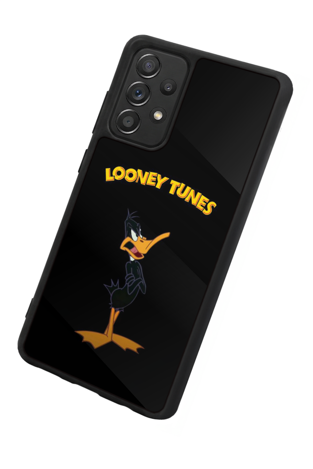 Samsung Galaxy A72 Uyumlu Daffy duck Tasarımlı Glossy Premium Kılıf