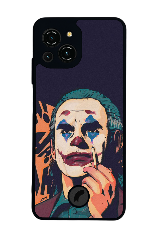 Reeder S23 Pro Max Uyumlu Joker Tasarımlı Glossy Premium Kılıf