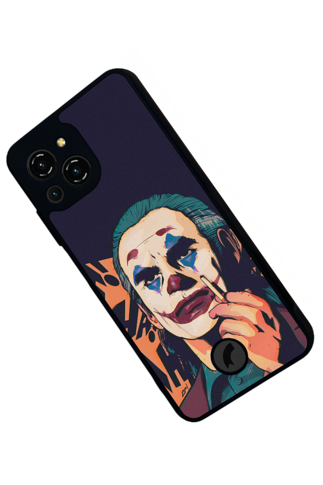 Reeder S23 Pro Max Uyumlu Joker Tasarımlı Glossy Premium Kılıf