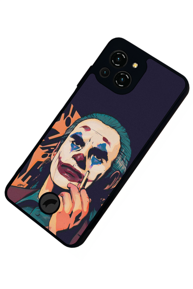Reeder S23 Pro Max Uyumlu Joker Tasarımlı Glossy Premium Kılıf