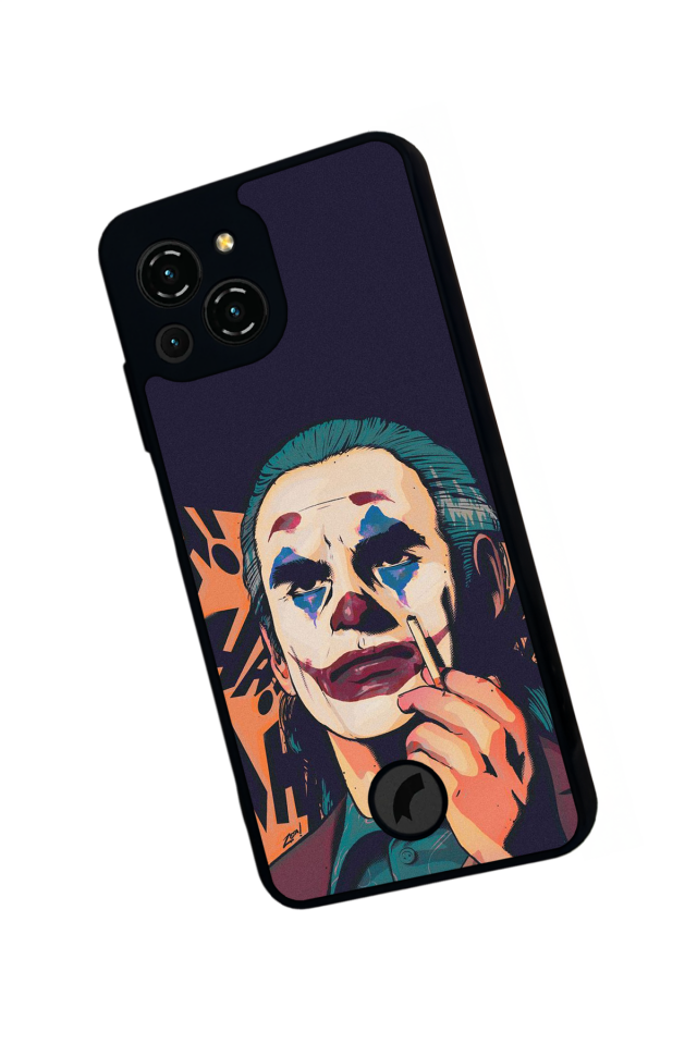 Reeder S23 Pro Max Uyumlu Joker Tasarımlı Glossy Premium Kılıf